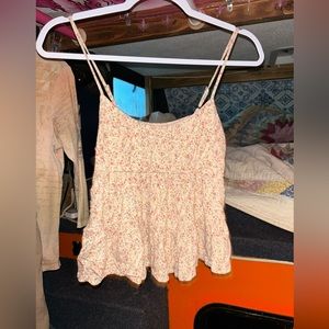 Floral tank top